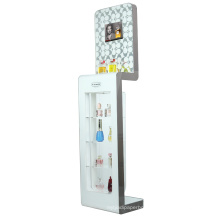 luxury brand shopping mall display rack cosmetic show stand acrylic led perfume cabinet